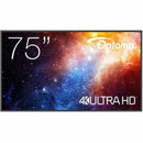 Optoma N3751K 75" 4K UHD Android Collaboration Display with WiFi & CreativeCast™