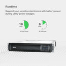 APC Smart-UPS, 2200VA, Rackmount 2U, 120V, 6x 5-15R + 2x 5-20R, AVR, LCD
