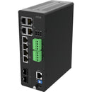 AXIS D8208-R Rugged 8-Port Industrial PoE++ Managed Switch, 480W – 02621-001