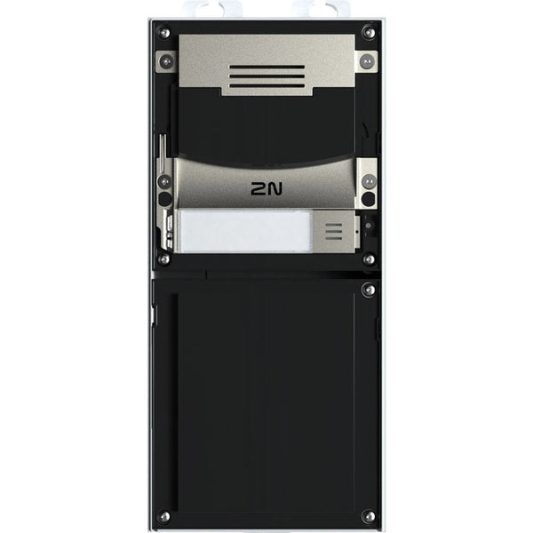 AXIS 2N IP Verso 2.0 Modular Intercom Main Unit with Camera, Nickel - 02907-001