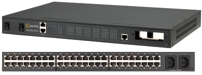 Perle IOLAN SCS 48-Port Secure Console Server RS232 RJ45 10/100/1000, Dual AC Supply