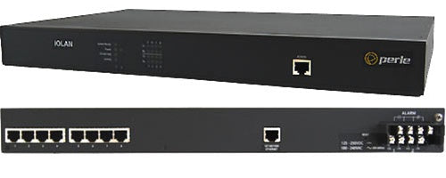 Perle IOLAN SDS HV Secure Device Server – 8-Port RS232/422/485 with Dual High-Voltage Power & Gigabit Ethernet