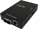 Perle S-100-S2SC80 Fast Ethernet Standalone Media Converter – 100BASE-TX RJ45 to 100BASE-ZX SC Single Mode, 80 km