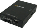 Perle S-1110-S2SC120 Gigabit Ethernet Standalone Media & Rate Converter, RJ45 to SC, 120km