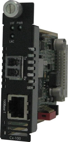 Perle C-100-S2LC120 Fast Ethernet Media Converter RJ45 to LC (120km)