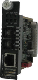 Perle C-110-S2SC120 10/100 Fast Ethernet Media & Rate Converter Module (RJ45 to SC, 120km)