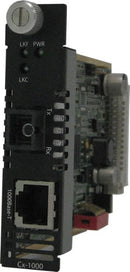 Perle C-1000-S1SC120D Gigabit Media Converter Module, RJ45 to Single-Mode SC, 120km
