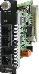 Perle CM-1000MM-S1SC120U Gigabit Fiber to Fiber Media Converter Module (Managed/Unmanaged, SC, 120km)