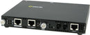 Perle SMI-100-S2ST120 Fast Ethernet Managed Media Converter, RJ45 to ST, 120km