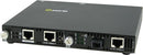 Perle SMI-1110-S1SC40D Gigabit Ethernet IP Managed Media & Rate Converter – RJ45 to Single Fiber SC, 40km