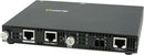 Perle SMI-110-S2LC80 Fast Ethernet Managed Media Converter, RJ45 to LC Single Mode, 80km