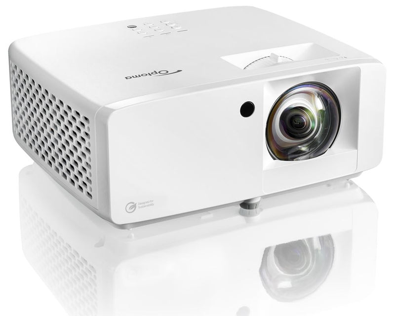 Optoma GT2100HDR Full HD Short Throw Laser Projector – 4K Input, HDR
