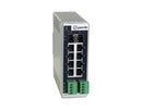 Perle IDS-710HP Industrial Managed PoE Switch – 10-Port Gigabit, 802.3bt, 450W PoE Power