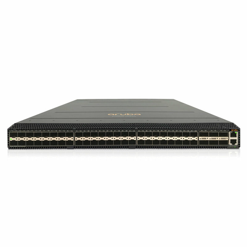 HPE Aruba Networking CX 10000 48-Port SFP28 10G/25G + 6-Port QSFP28 100G Back-to-Front TAA Switch Bundle (S0F98A
