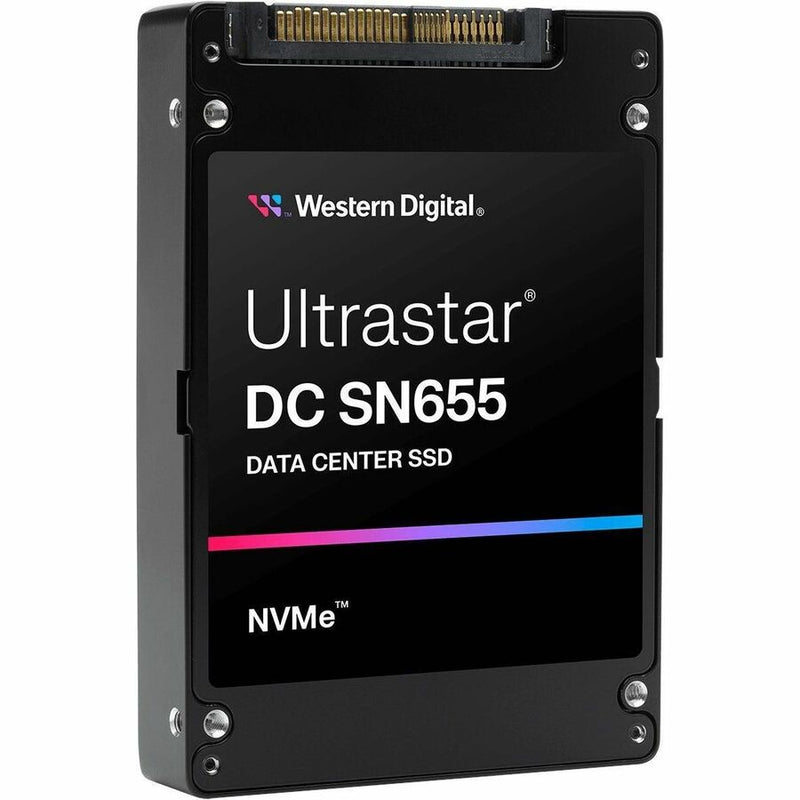 WD Ultrastar DC SN655 15.36TB U.3 NVMe SSD - PCIe Gen4, Read Intensive