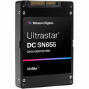 WD Ultrastar DC SN655 15.36TB U.3 NVMe SSD - PCIe 4.0 x4, Read-Intensive
