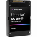 Western Digital Ultrastar DC SN655 61.44TB U.3 NVMe SSD - PCIe 4.0, Read Intensive