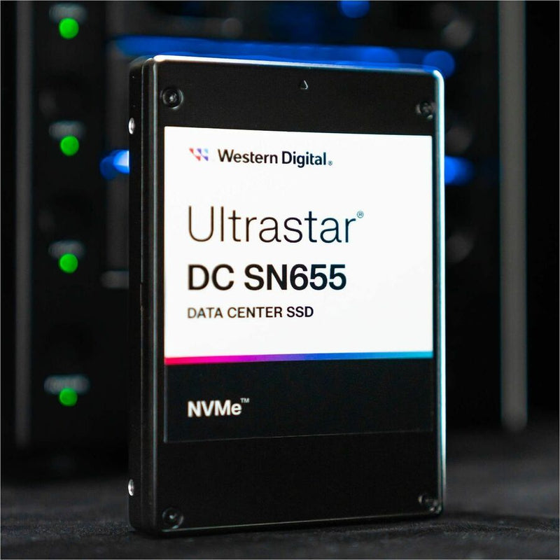 Western Digital Ultrastar DC SN655 30.72TB NVMe U.3 SSD - PCIe Gen4, Read Intensive