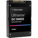Western Digital Ultrastar DC SN655 61.44TB U.3 NVMe SSD - PCIe 4.0 Read-Intensive