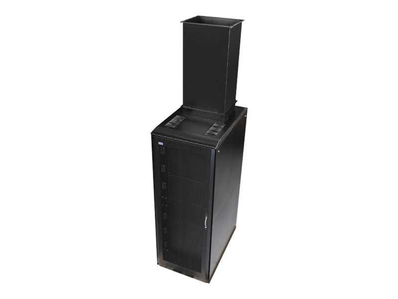 Eaton S-Series 42U Rack Cabinet with Telescopic Chimney – Black – Avendor