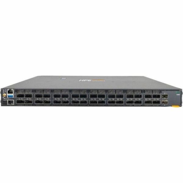 HPE Aruba CX 9300-32D 32-Port QSFP-DD + 2-Port 10G SFP+ L3 Managed Switch (R9A30A