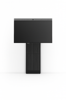 Salamander Designs STR170/MS50/FH1/BO/BK Strut70 Single Mount Display Stand – Black Oak Front, Black Trim