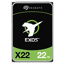 Seagate Exos X22 ST20000NM001E 20TB Hard Drive - 3.5" Internal - SAS (12Gb/s SAS) - SED - 20-Pack
