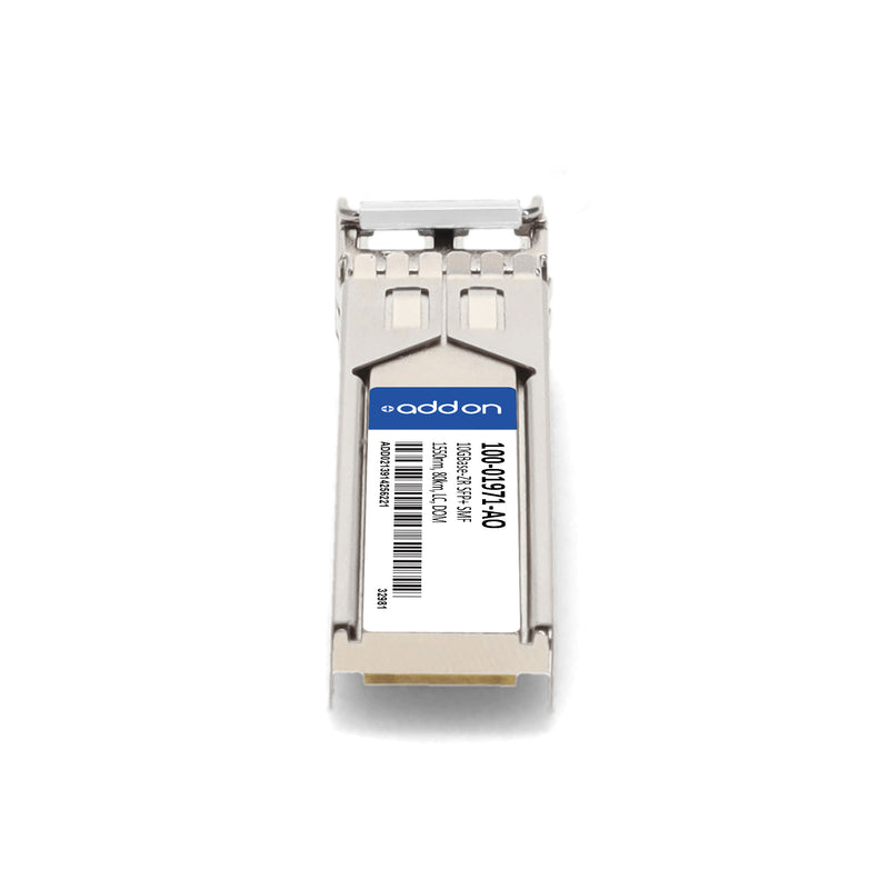 AddOn Calix® 100-01971 Compatible TAA 10GBase-ZR SFP+ Transceiver (SMF, 1550nm, 80km, LC, DOM)