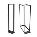 Vertiv VR205 45U 4-Post Open Frame Rack | 32-Inch Depth | Black