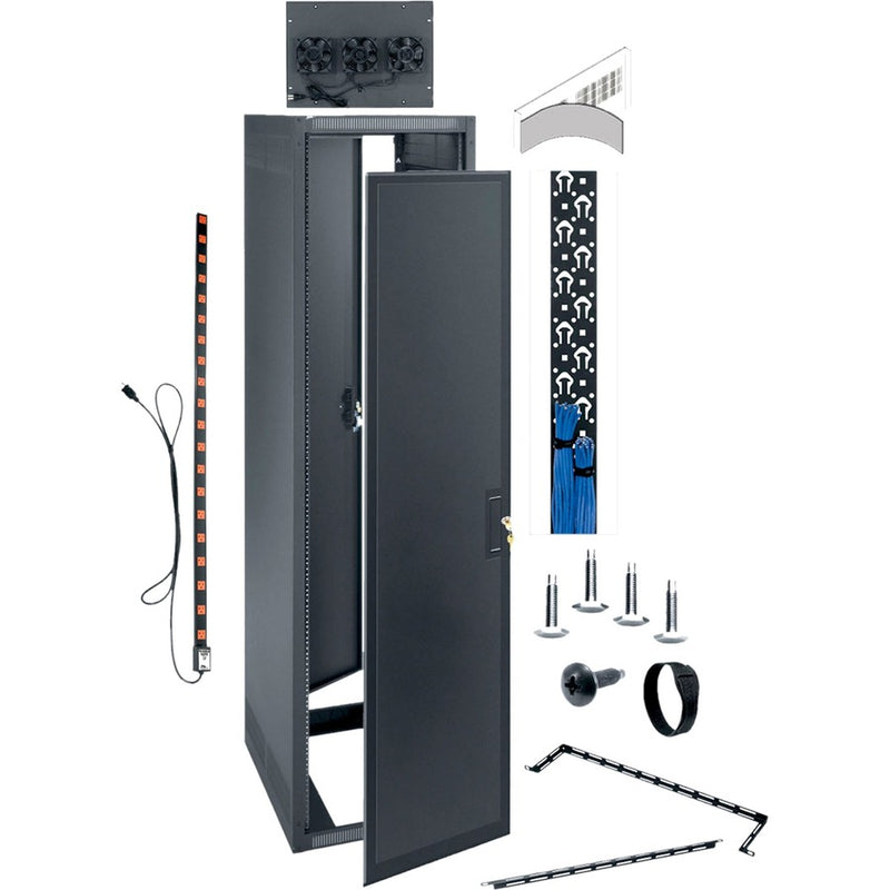 44SP/25D CONFIG AV RACK