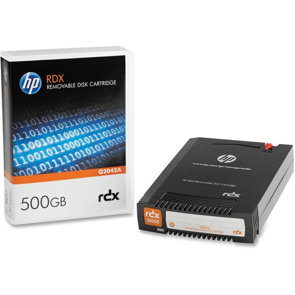 HPE RDX 500GB REMOVABLE DISK CARTRIDGE HEWLETT PACKARD ENTERPRISE