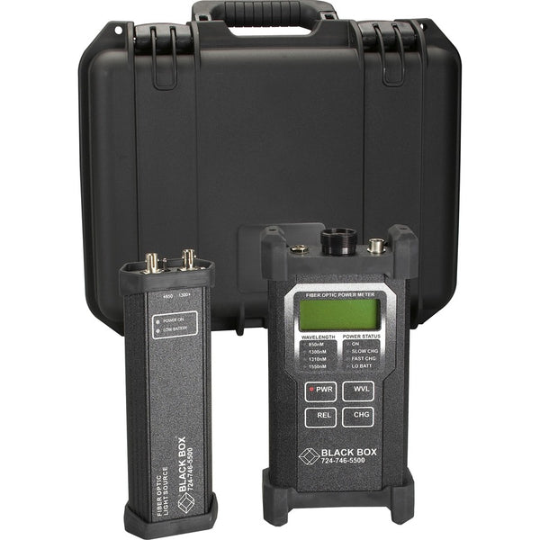 Black Box Fiber Optic Power Meter Source Kit, Gsa, Taa