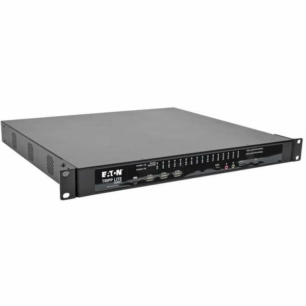 Eaton Tripp Lite Series NetDirector 32-Port Cat5 KVM over IP Switch - Virtual Media, 4 Remote + 1 Local User, 1U Rack-Mount, TAA Eaton Corporation
