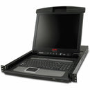 APC 17" Rack LCD Console with Integrated 16-Port Analog KVM Switch - AP5816