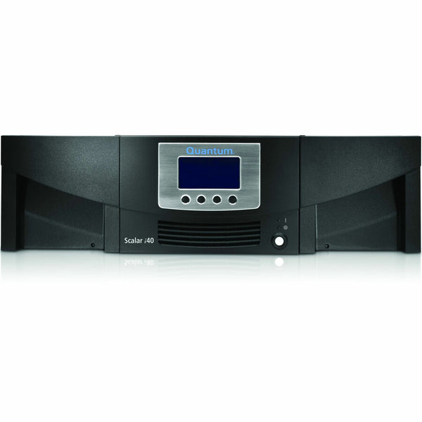 QUANTUM SCALAR I40 LIBRARY, ONE HP LTO-5 TAPE DRIVE, 25 SLOTS, 8GB NATIVE FIBRE