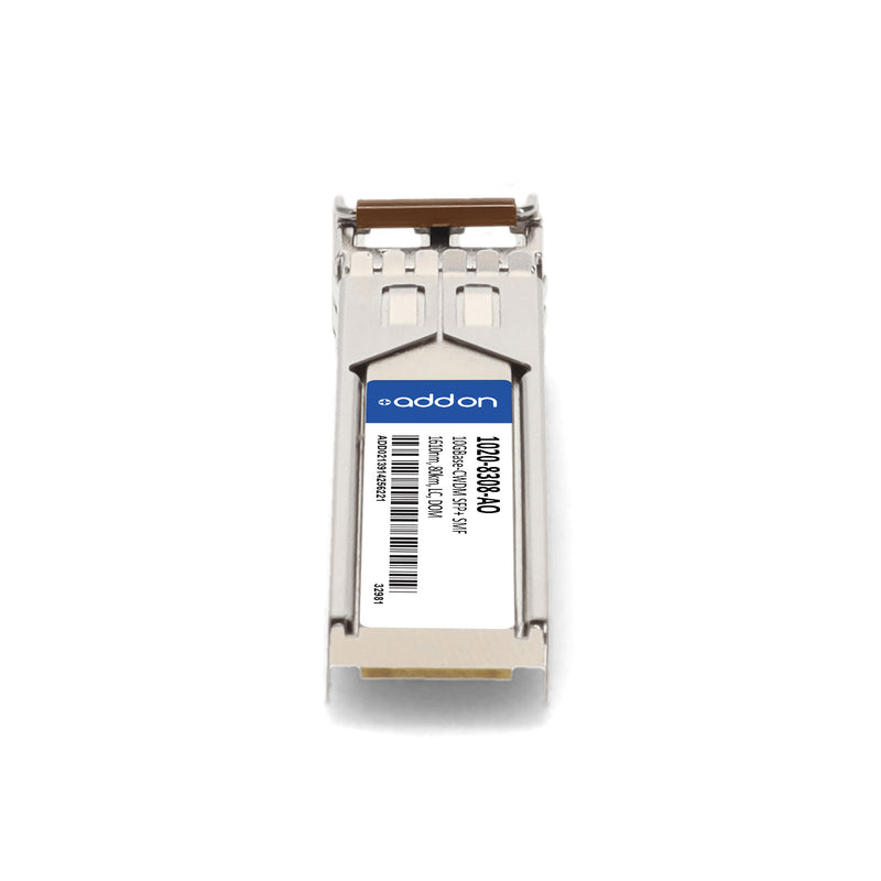 AddOn Optelian® 1020-8308 Compatible TAA 10GBase-CWDM SFP+ Transceiver (SMF, 1610nm, 80km, LC, DOM)