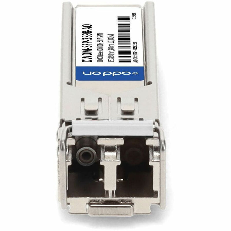 AddOn Cisco® DWDM-SFP-3898 Compatible TAA 1000Base-DWDM SFP Transceiver (SMF, 1538.98nm, 80km, LC, DOM)