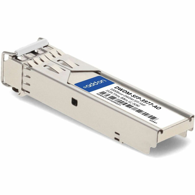 AddOn Cisco® DWDM-SFP-3977 Compatible TAA 1000Base-DWDM SFP Transceiver C-Band 100GHz (SMF, 1539.77nm, 80km, LC, DOM)