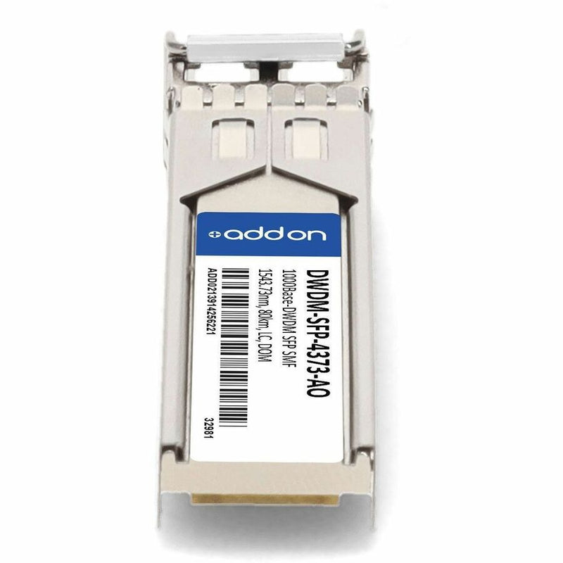 AddOn Cisco® DWDM-SFP-4373 Compatible TAA 1000Base-DWDM SFP Transceiver (SMF, 1543.73nm, 80km, LC, DOM)