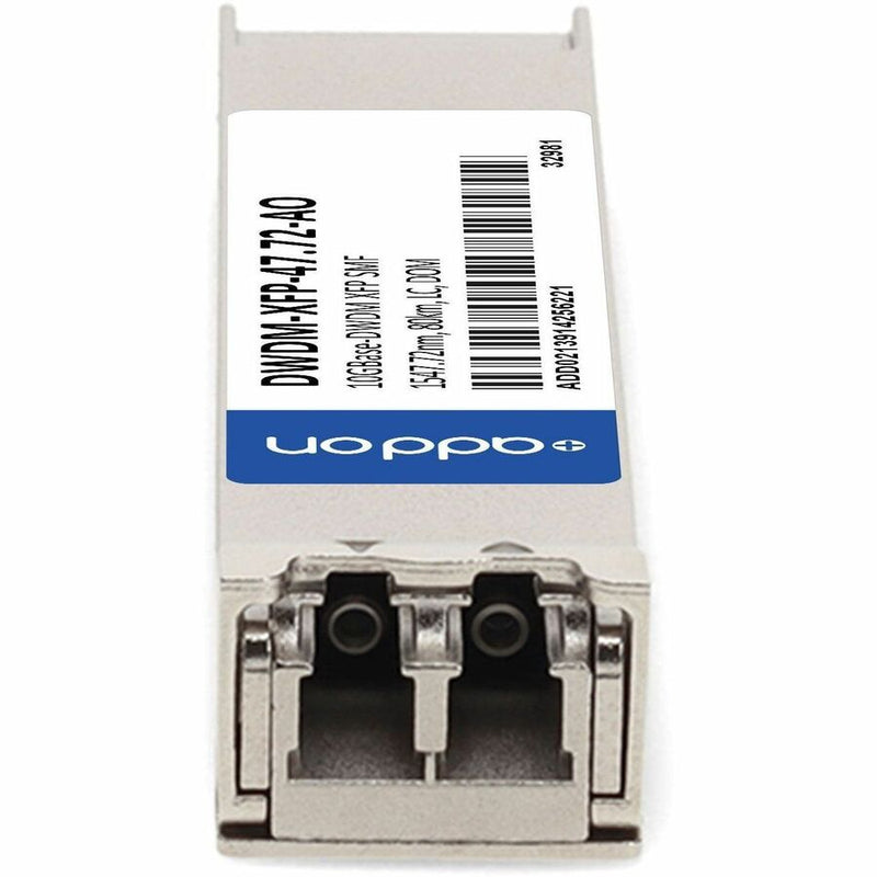 AddOn Cisco® DWDM-XFP-47.72 Compatible TAA 10GBase-DWDM XFP Transceiver 100GHz (SMF, 1547.72nm, 80km, LC, DOM)