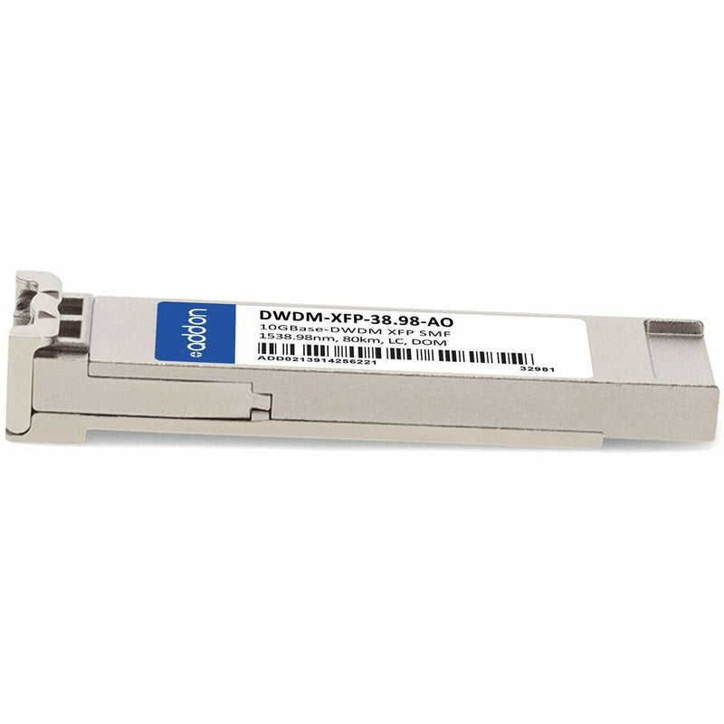AddOn Cisco® DWDM-XFP-38.98 Compatible TAA 10GBase-DWDM XFP Transceiver 100GHz (SMF, 1538.98nm, 80km, LC, DOM)