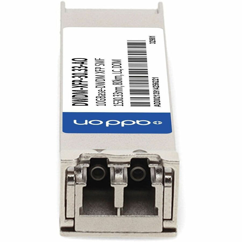 AddOn Cisco® DWDM-XFP-30.33 Compatible TAA 10GBase-DWDM XFP Transceiver 100GHz (SMF, 1530.33nm, 80km, LC, DOM)