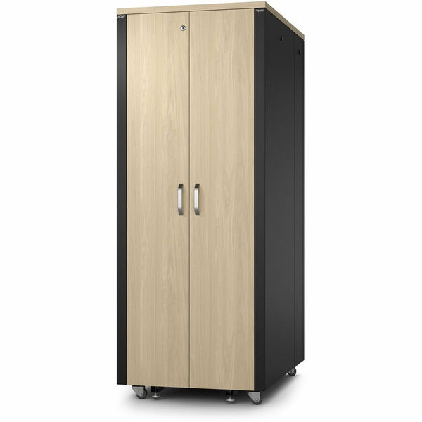 Apc By Schneider Electric Netshelter Soundproof, 38U, Server Rack Enclosure, 120V, Maple