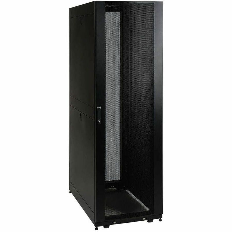 Eaton Tripp Lite Series 45U SmartRack Standard-Depth Rack Enclosure Cabinet with doors, side panels & shock pallet packaging Eaton Corporation