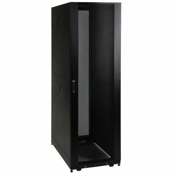 Eaton Tripp Lite Series 42U SmartRack Shallow-Depth Rack Enclosure Cabinet, Threaded 10-32 Mounting Holes with doors & side panels Eaton Corporation