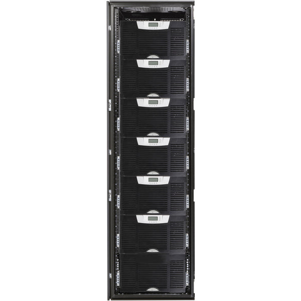 Eaton BladeUPS, 12 kVA, 12 kW, 208Y/120V, 36A, Black, Fixed connection, 420 watts, 1432 BTU/hr (HE mode), 1200 watts, 4094 BTU/hr (Normal mode), (0) available, 1 slot filled with Network Card Eaton Corporation