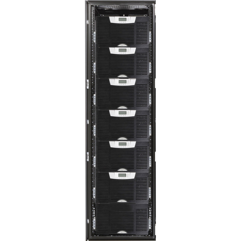 Eaton BladeUPS, 60 kVA, 60 kW, 208Y/120V, 180A, Black, Fixed connection, 2100 watts, 7160 BTU/hr (HE mode), 6000 watts, 20470 BTU/hr (Normal mode), (5) available communication slots Eaton Corporation