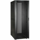 Eaton Tripp Lite Series 45U SmartRack Wide Standard-Depth Rack Enclosure Cabinet with Doors and Side Panels, 2 Pre-Installed Cable Managers Eaton Corporation