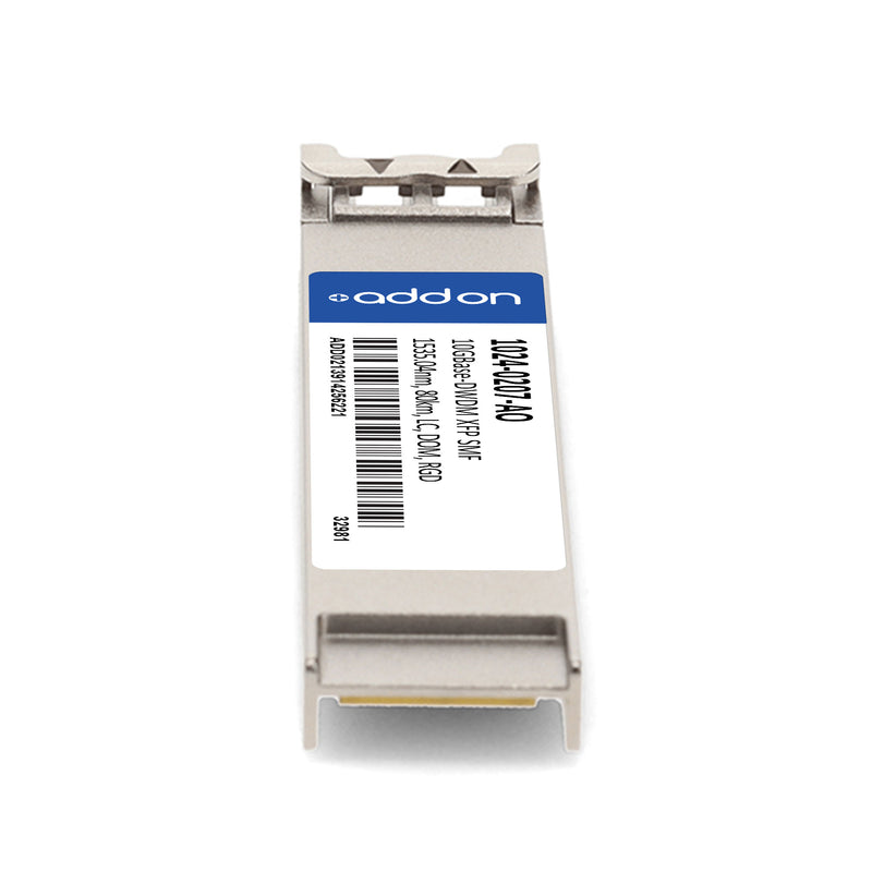 AddOn Optelian® 1024-0207 Compatible TAA 10GBase-DWDM XFP Transceiver (SMF, 1535.04nm, 80km, LC, DOM, -40 to 85°C)