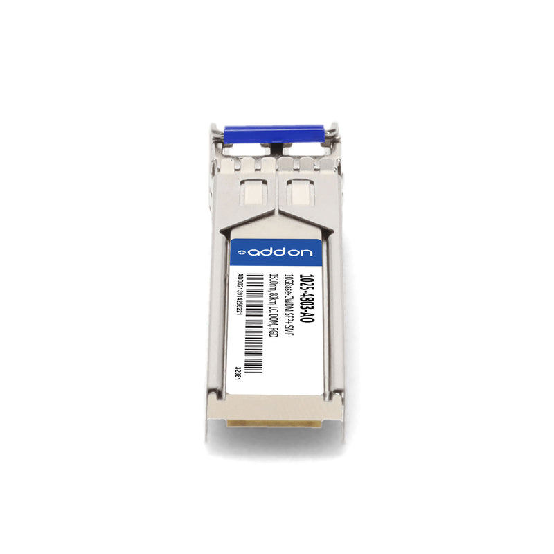 Optelian® 1025-4803 Compatible TAA 10GBase-CWDM SFP+ Transceiver (SMF, 1510nm, 80km, LC, DOM, -40 to 85°C)